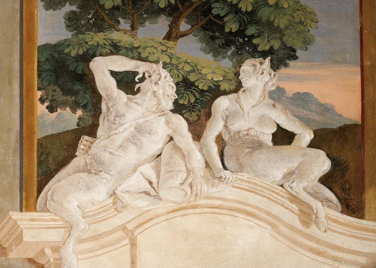 Faunen door Giovanni Domenico Tiepolo
