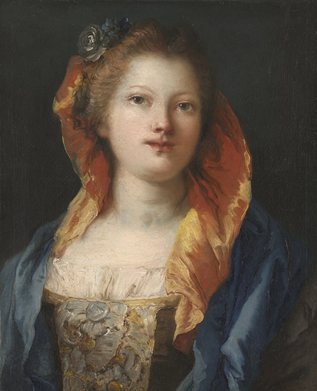 Portret van een Vrouw, 1762-70 door Giovanni Domenico Tiepolo