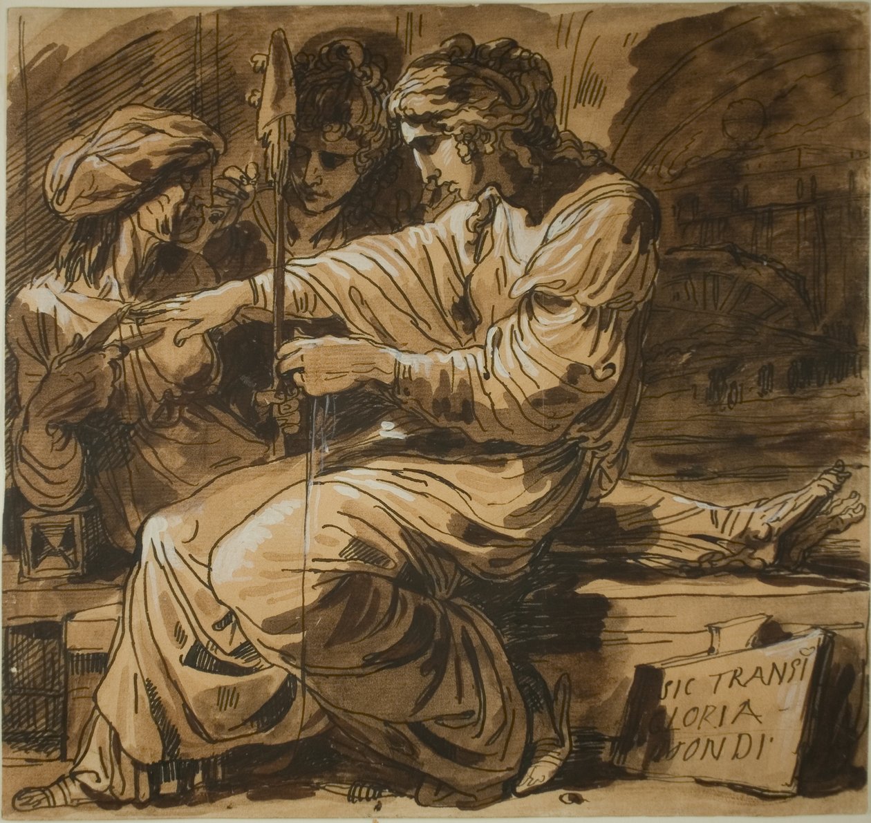 De Drie Schikgodinnen door Giani Felice