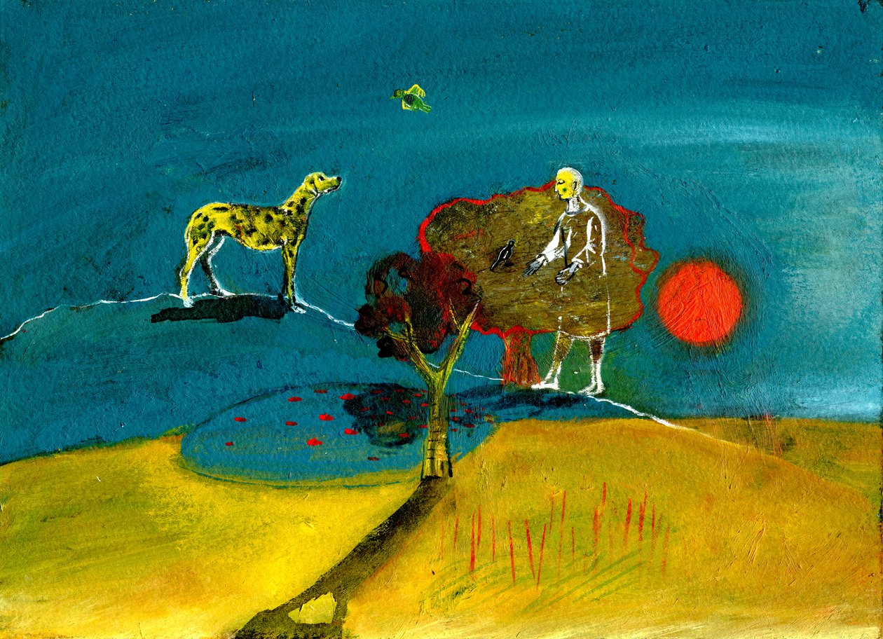 Stil blauw moment, 2004 door Gigi Sudbury