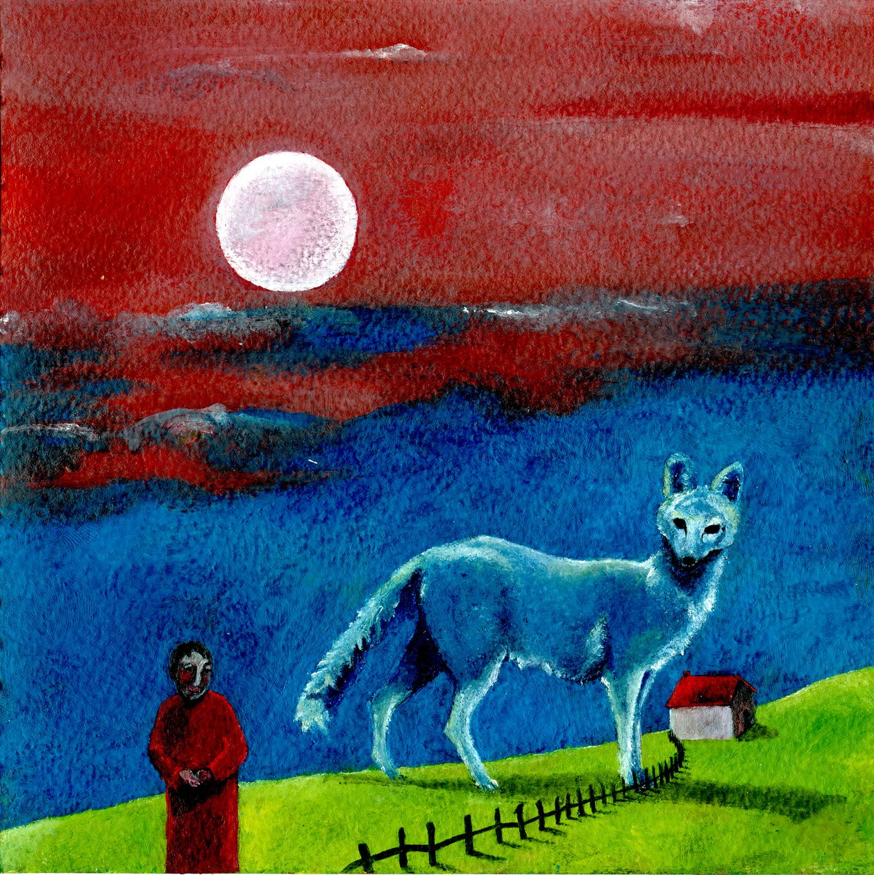 De Wolf en de Maan door Gigi Sudbury