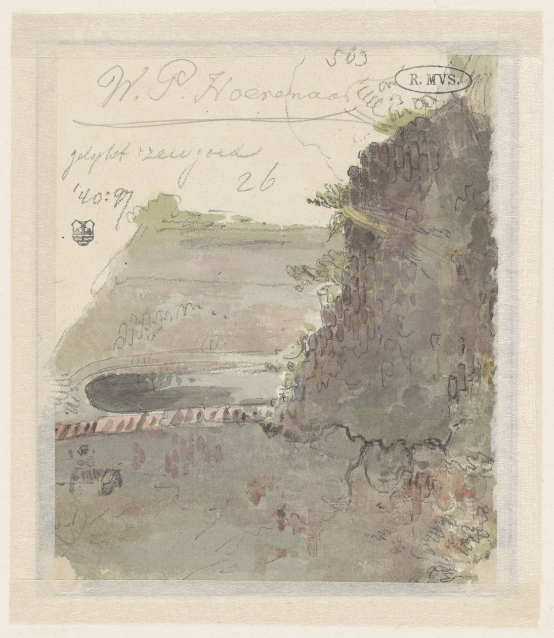 Ruïne door Gijsbertus Craeyvanger