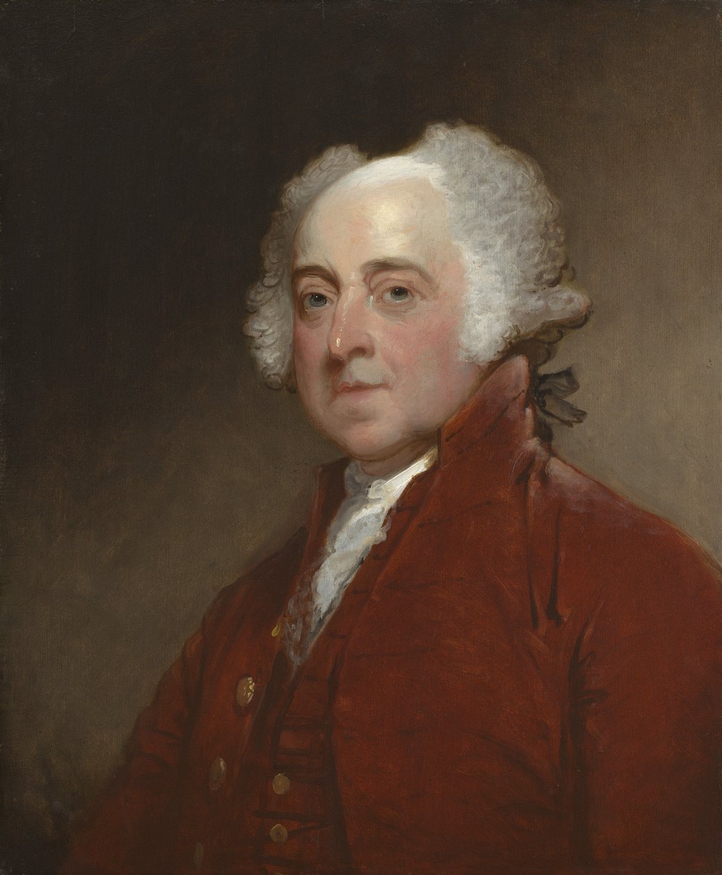 John Adams, c.1821 door Gilbert Stuart