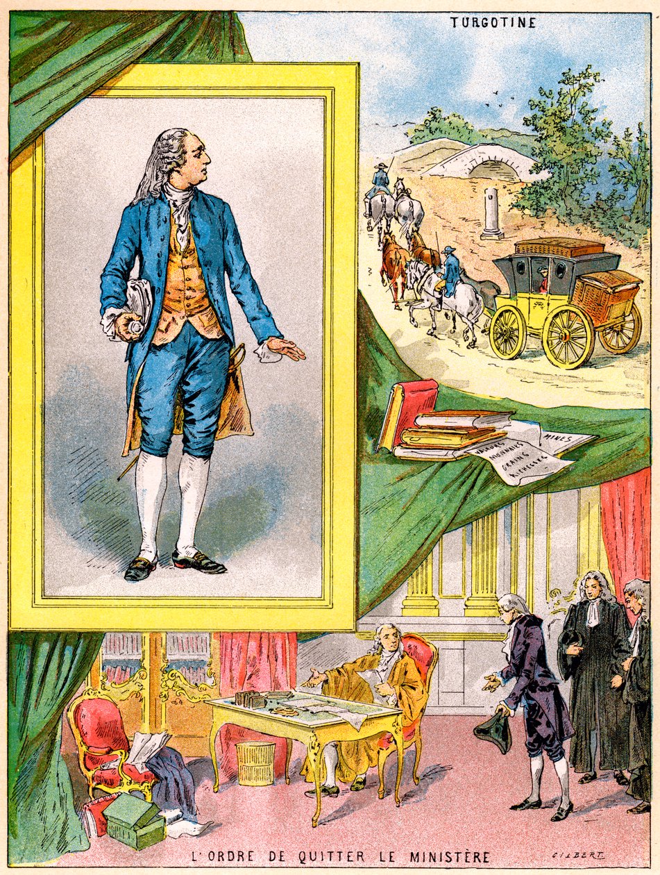Anne Robert Jacques Turgot, Franse econoom en staatsman, 1898 door Gilbert