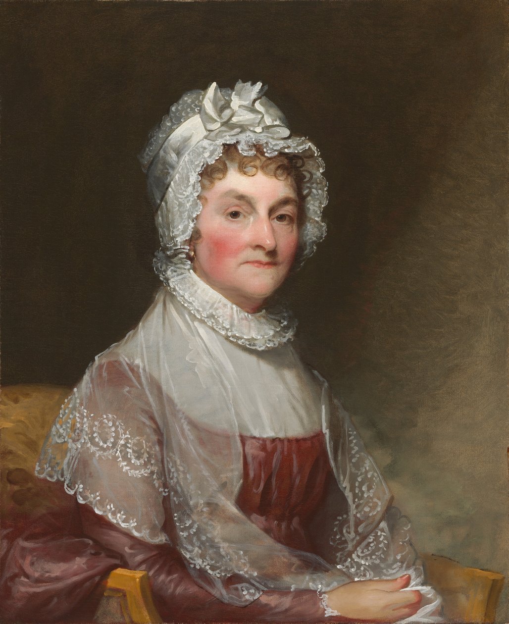 Abigail Smith Adams Mevrouw John Adams door Gilbert Stuart