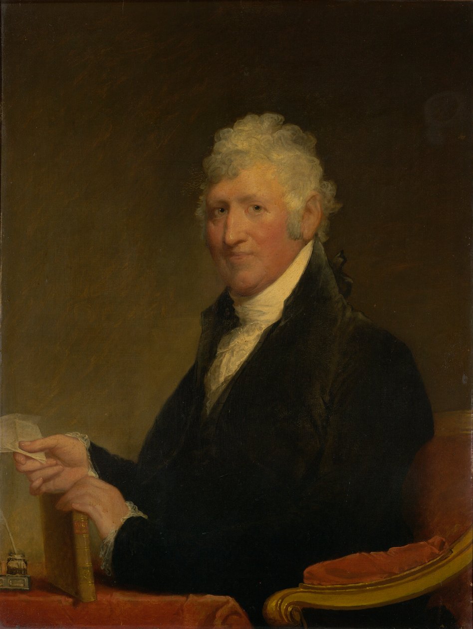 Kolonel David Humphreys (1752-1818), B.A. 1771, M.A. 1774 door Gilbert Stuart
