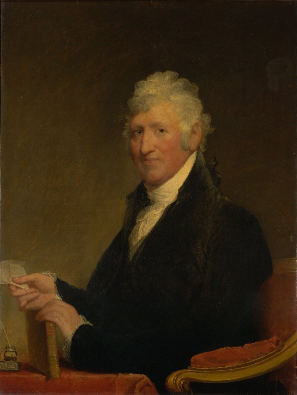 Kolonel David Humphreys (1752-1818), B.A. 1771, M.A. 1774 door Gilbert Stuart