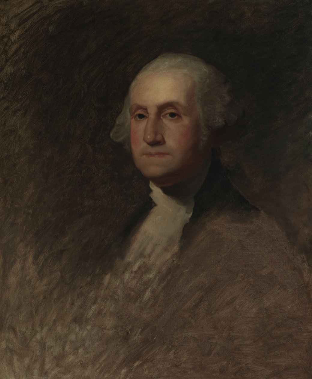 George Washington (1732-1799), LL.D. 1781 door Gilbert Stuart
