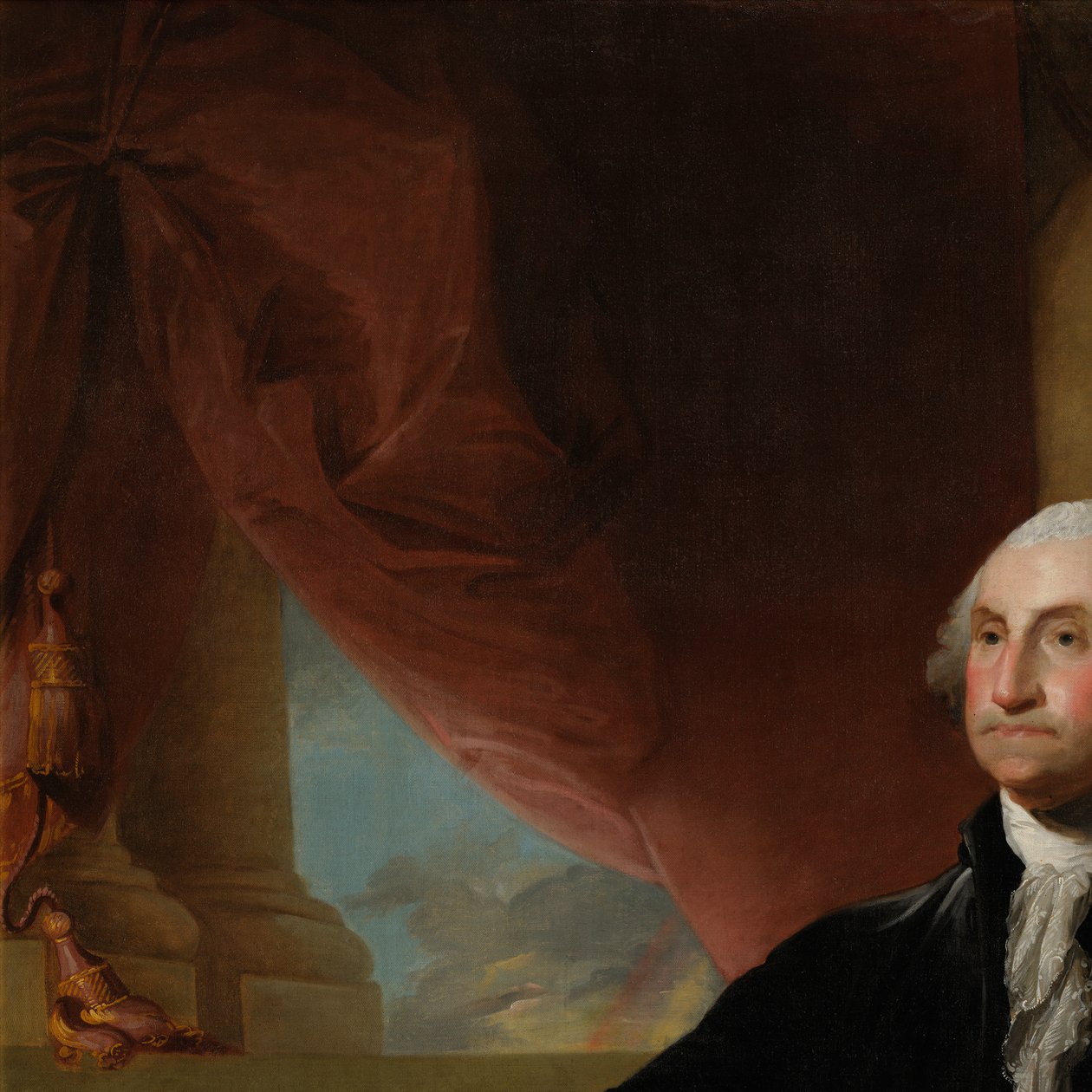 George Washington door Gilbert Stuart