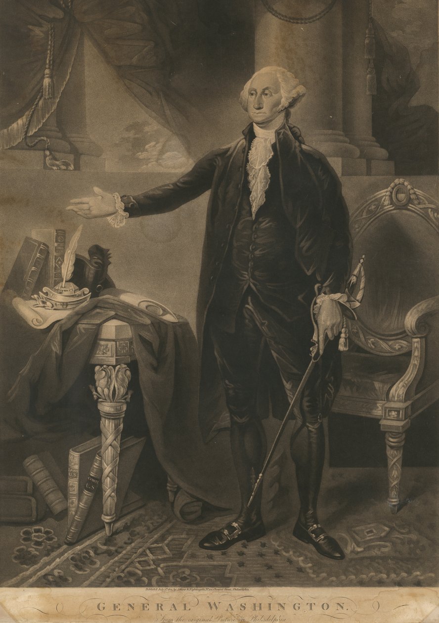George Washington door Gilbert Stuart