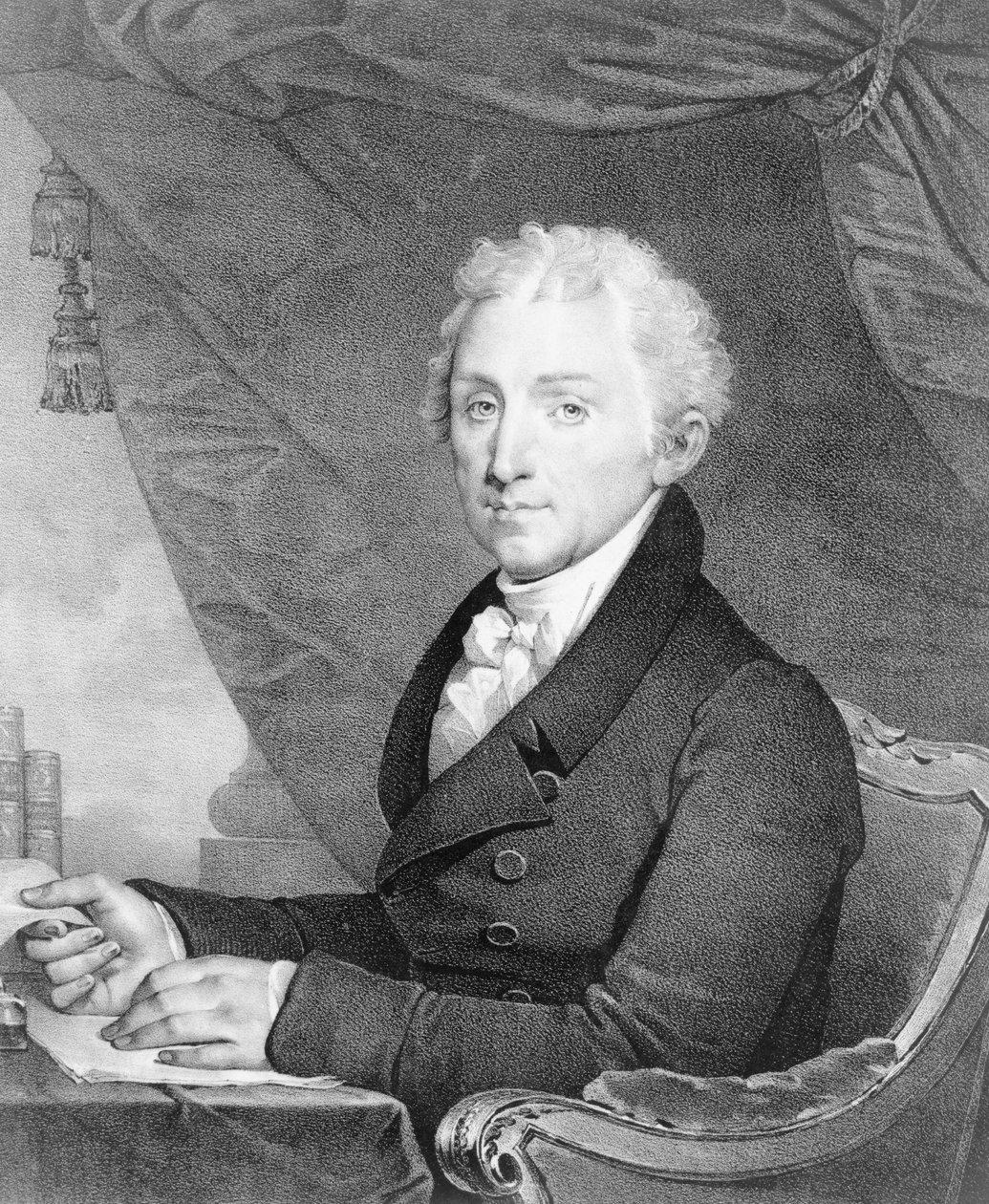 James Monroe, vijfde president van de Verenigde Staten door Gilbert Stuart
