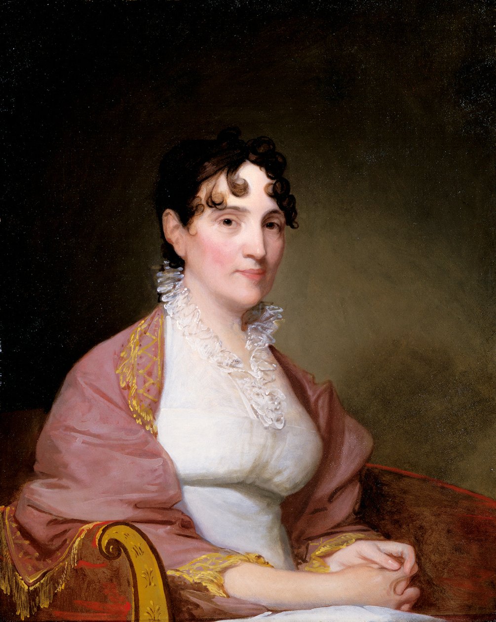 Mevrouw Adam Babcock (Martha Hubbard) door Gilbert Stuart