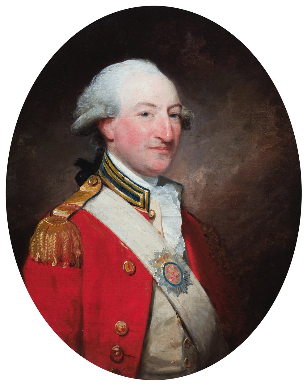 Portret van Hugh, 2e hertog van Northumberland (olieverf op doek) door Gilbert Stuart