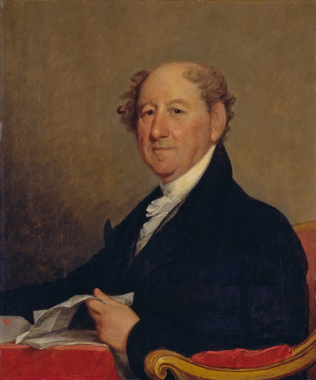 Portret van Rufus King (1755-1827) door Gilbert Stuart