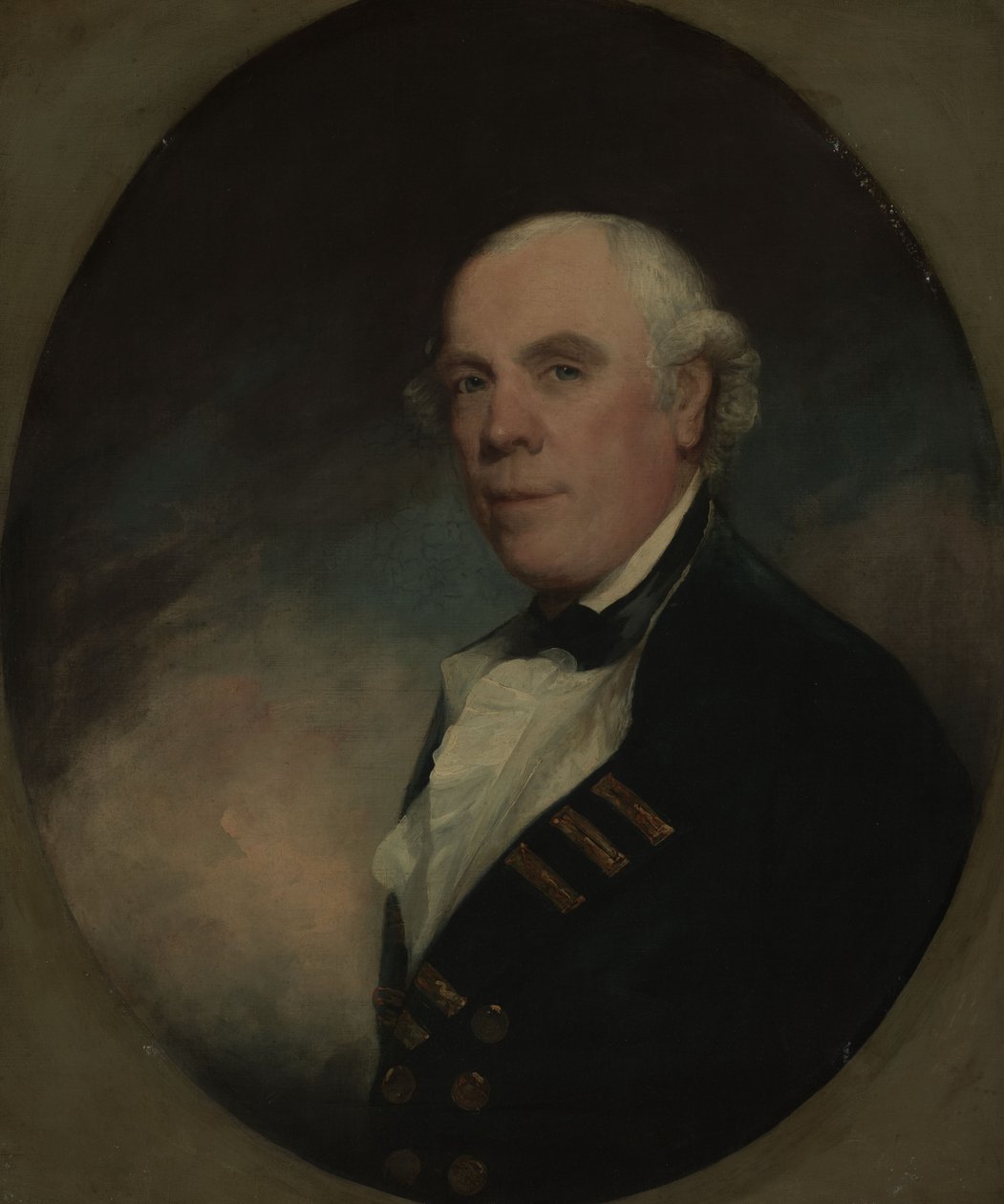 De eerwaarde Samuel Barrington (1729/1730-1800) door Gilbert Stuart
