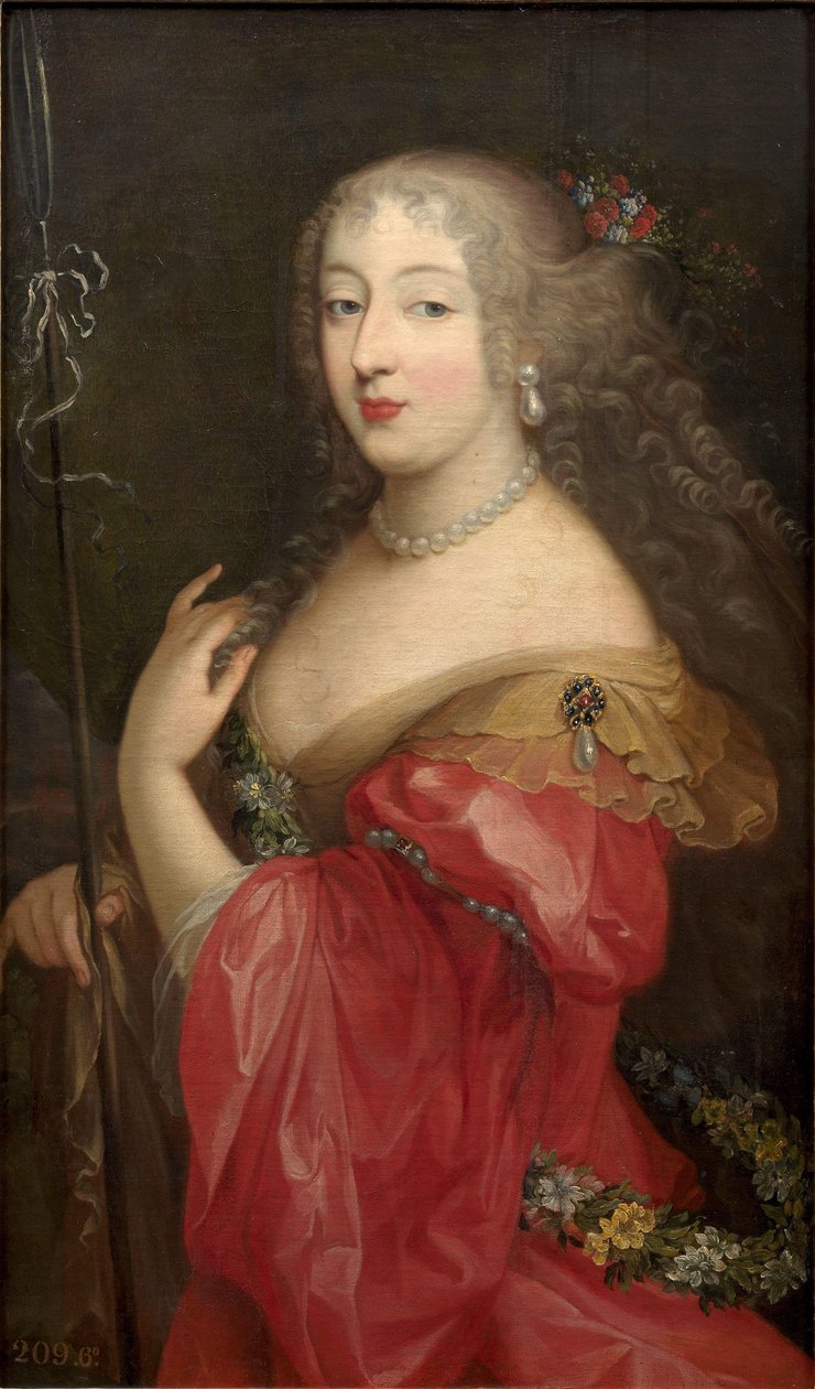 "La Grande Mademoiselle als herderin door Gilbert de Seve