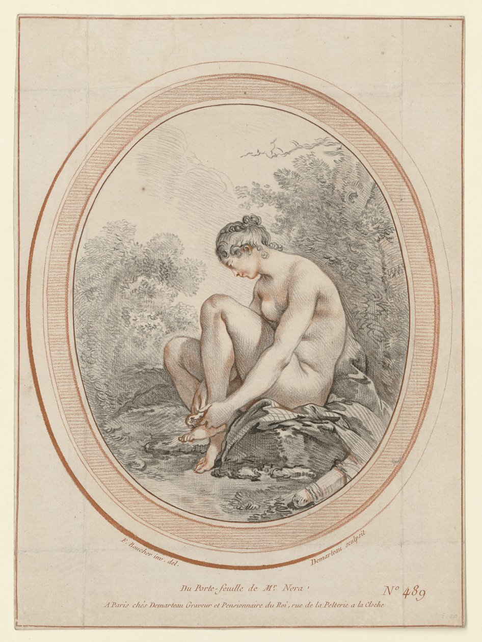 Venus in bad door Gilles Demarteau