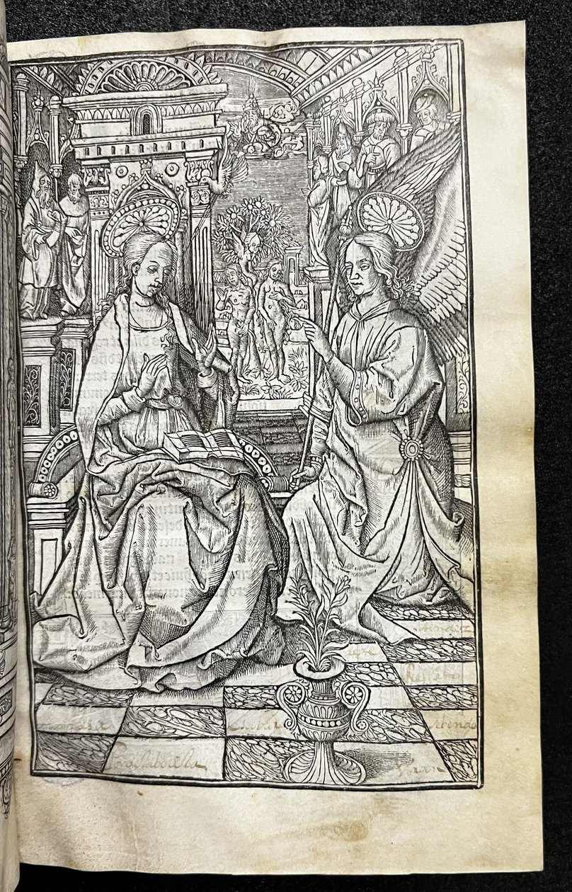 Getijdenboek, gebruik van Rome (Heures a lusaige de Romme) door Gilles Hardouyn