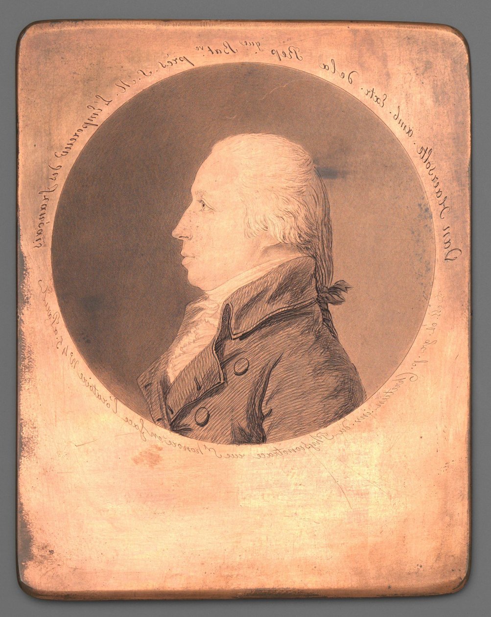 Portret van Antonie Fred. Rob. Evert baron van Haersolte door Gilles Louis Chrétien