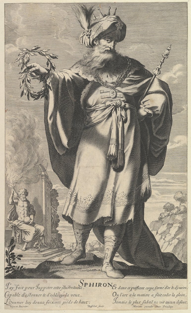 Sphiron, ca. 1639-40 door Gilles Rousselet and Abraham Bosse