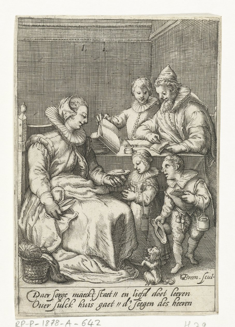De ochtend door Gillis van Breen