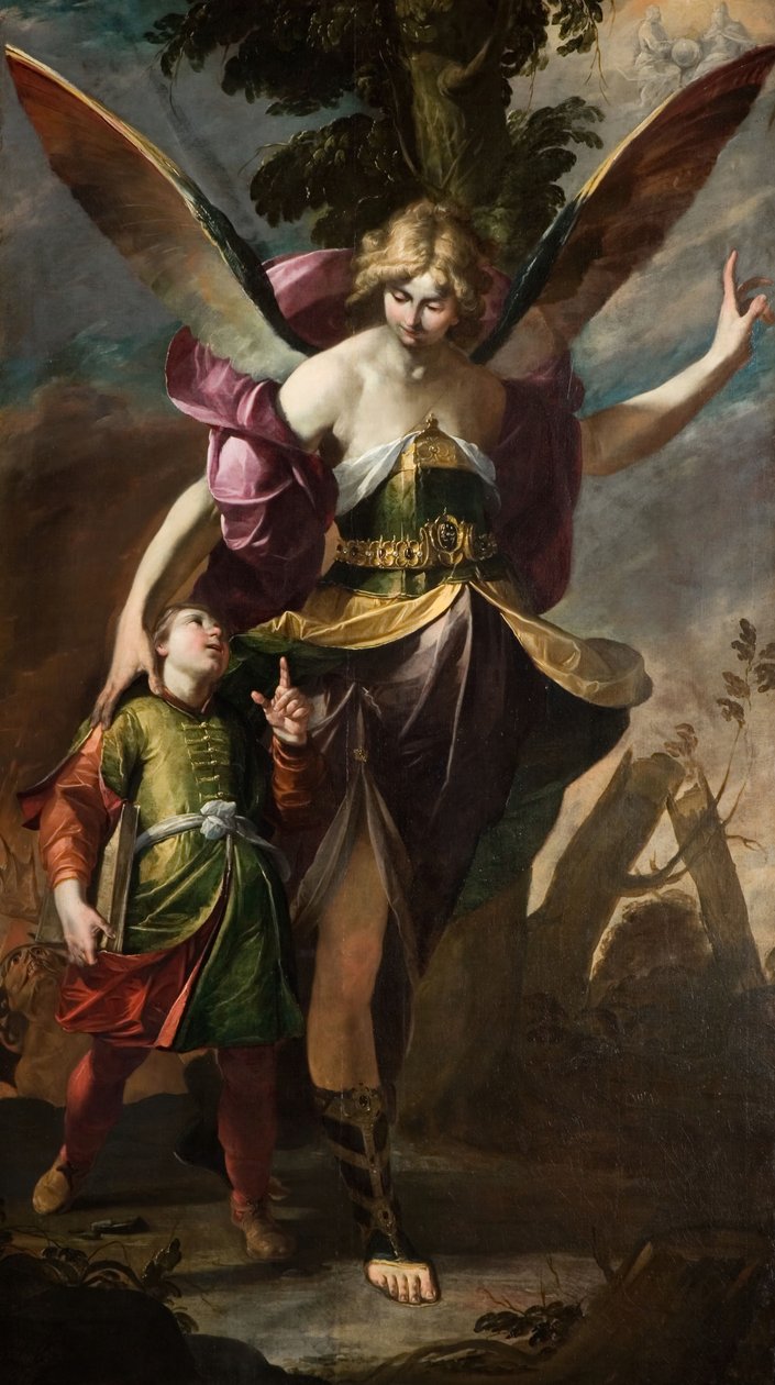 De beschermengel door Gioacchino Assereto