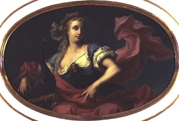 Personificatie van lucht als de godin Juno door Giorgio Anselmi