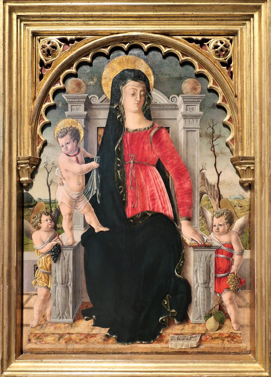 1456 Schiavone Madonna door Giorgio Schiavone