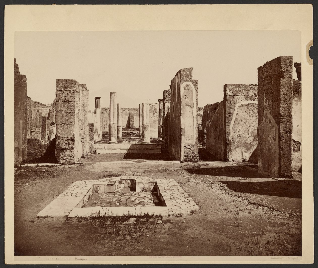 Pompeï door Giorgio Sommer