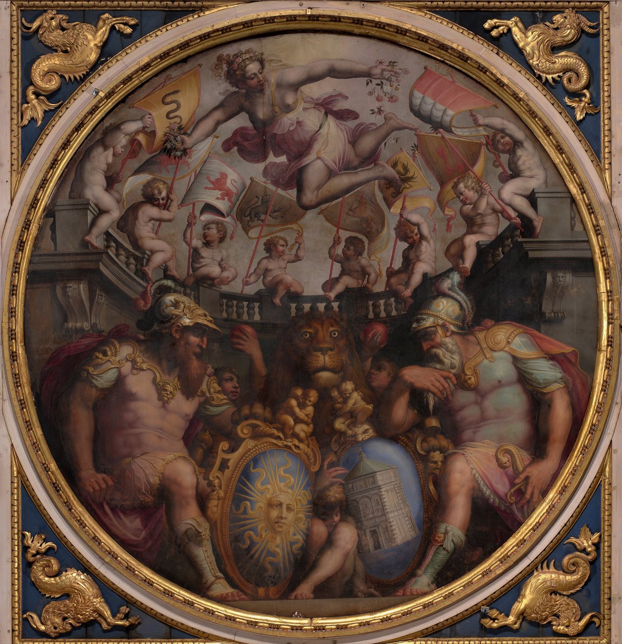 Allegorieën van de wijken San Giovanni en Santa Maria Novella, 1563-1565 door Giorgio Vasari