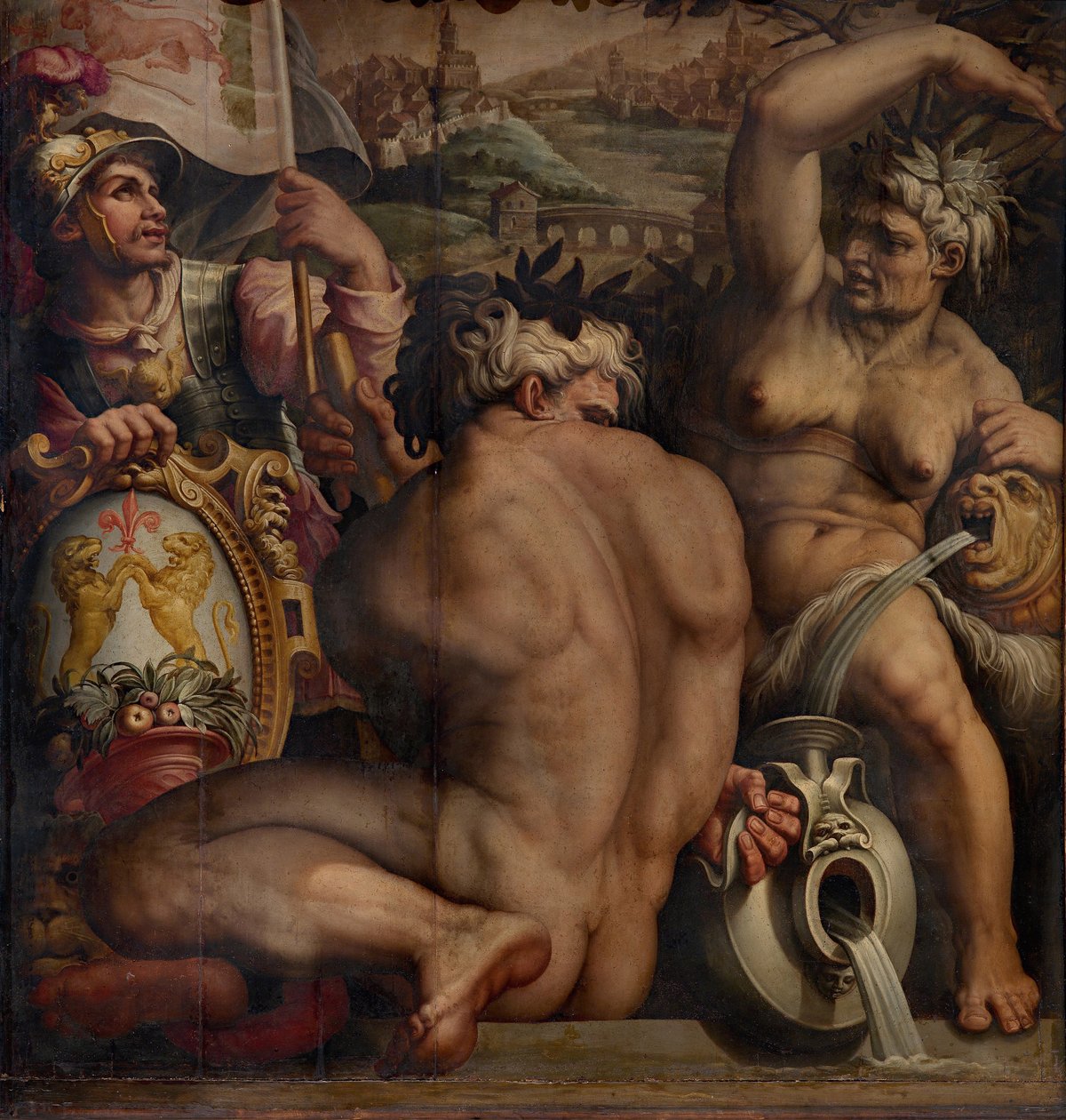 Allegorie van Casentino door Giorgio Vasari