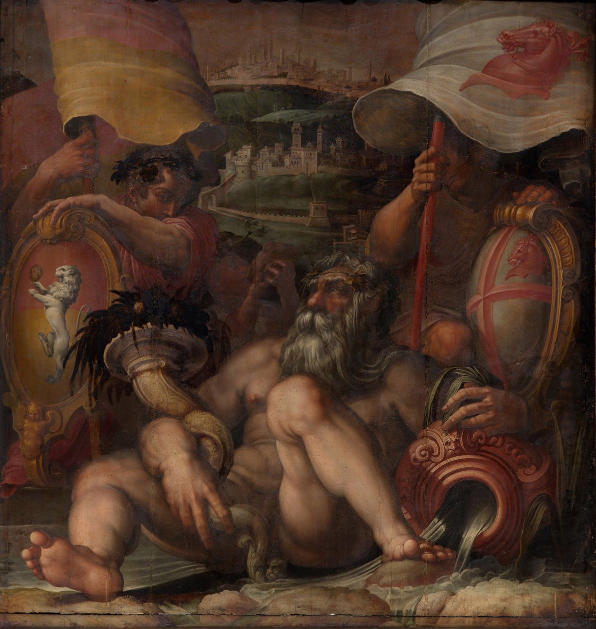 Allegorie van Colle val d