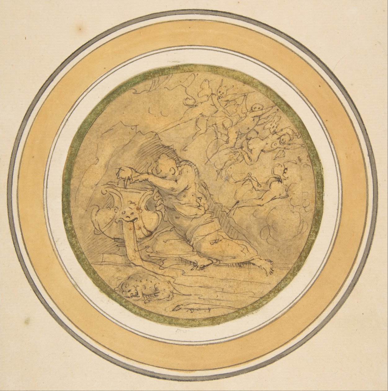 Allegorie des Vergessens door Giorgio Vasari