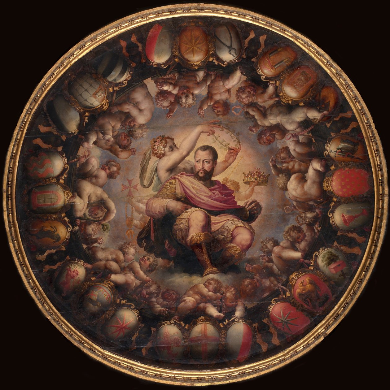 Apotheose van Cosimo I de Medici door Giorgio Vasari