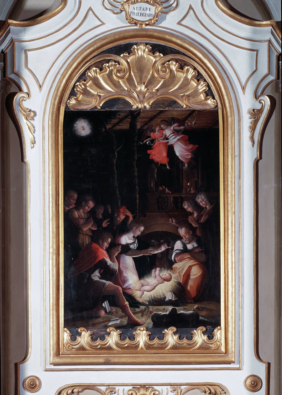 Geboorte door Giorgio Vasari