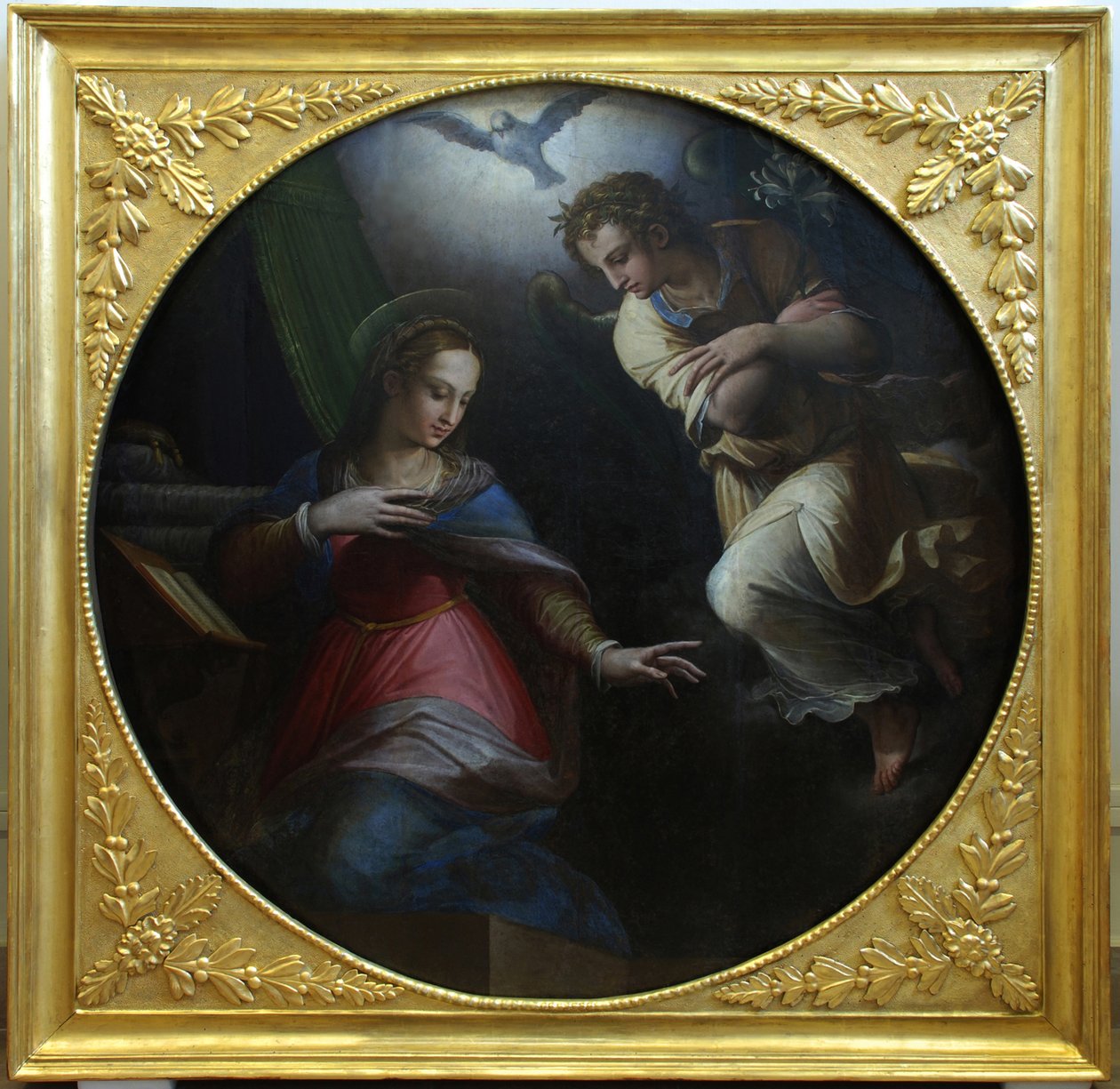 De Annunciatie, 1570-1571 door Giorgio Vasari