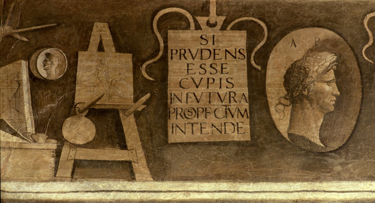 Kunst, uit de cyclus "De Vrije Kunsten" door Giorgione