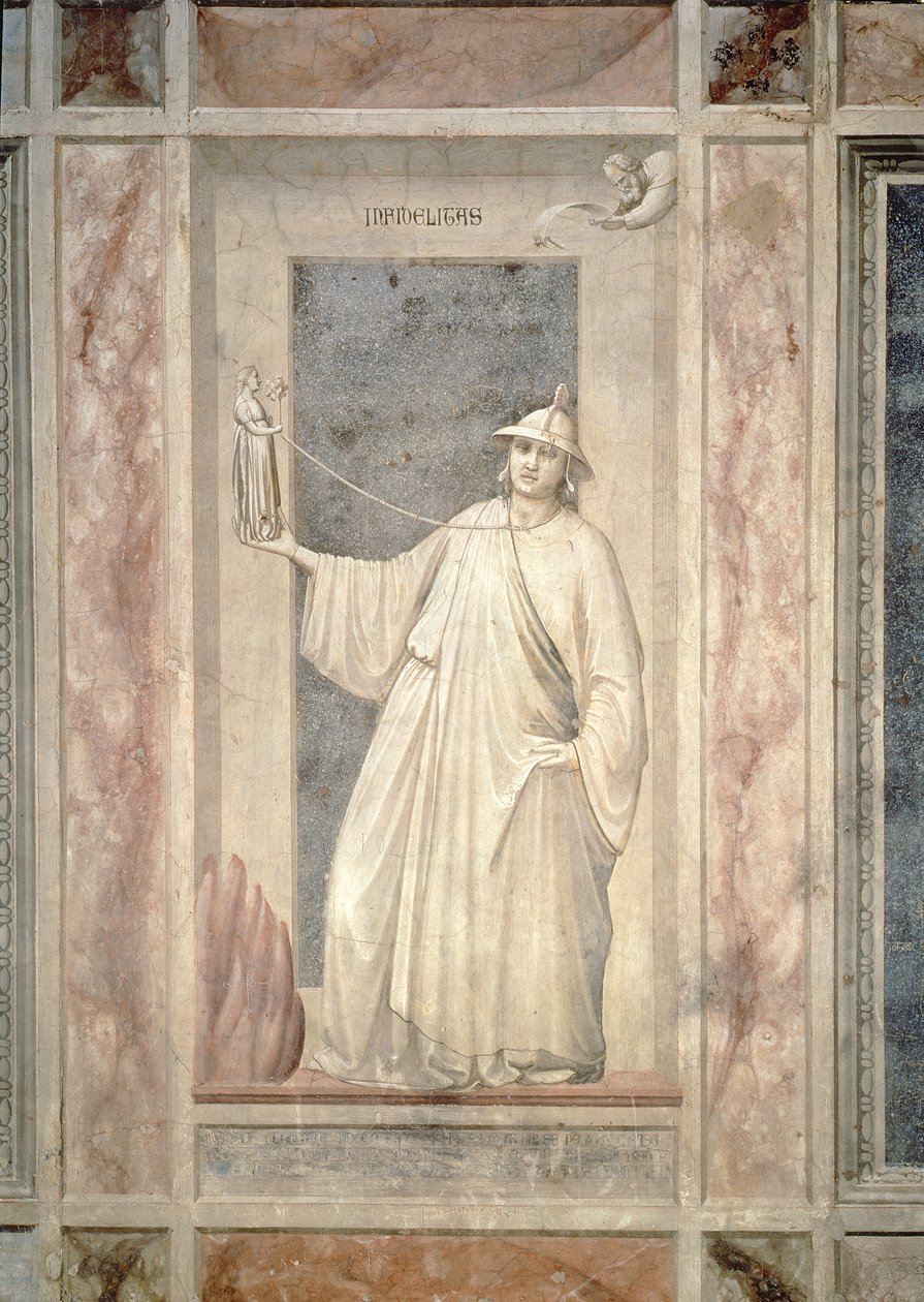Ontrouw, ca. 1305 door Giotto di Bondone