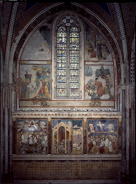 Scènes uit het leven van Christus en de cyclus van St. Franciscus door Giotto (c.1266 1337)