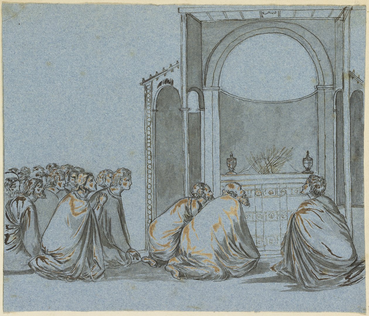 Gebed voor de bloei van de staven door Giotto di Bondone