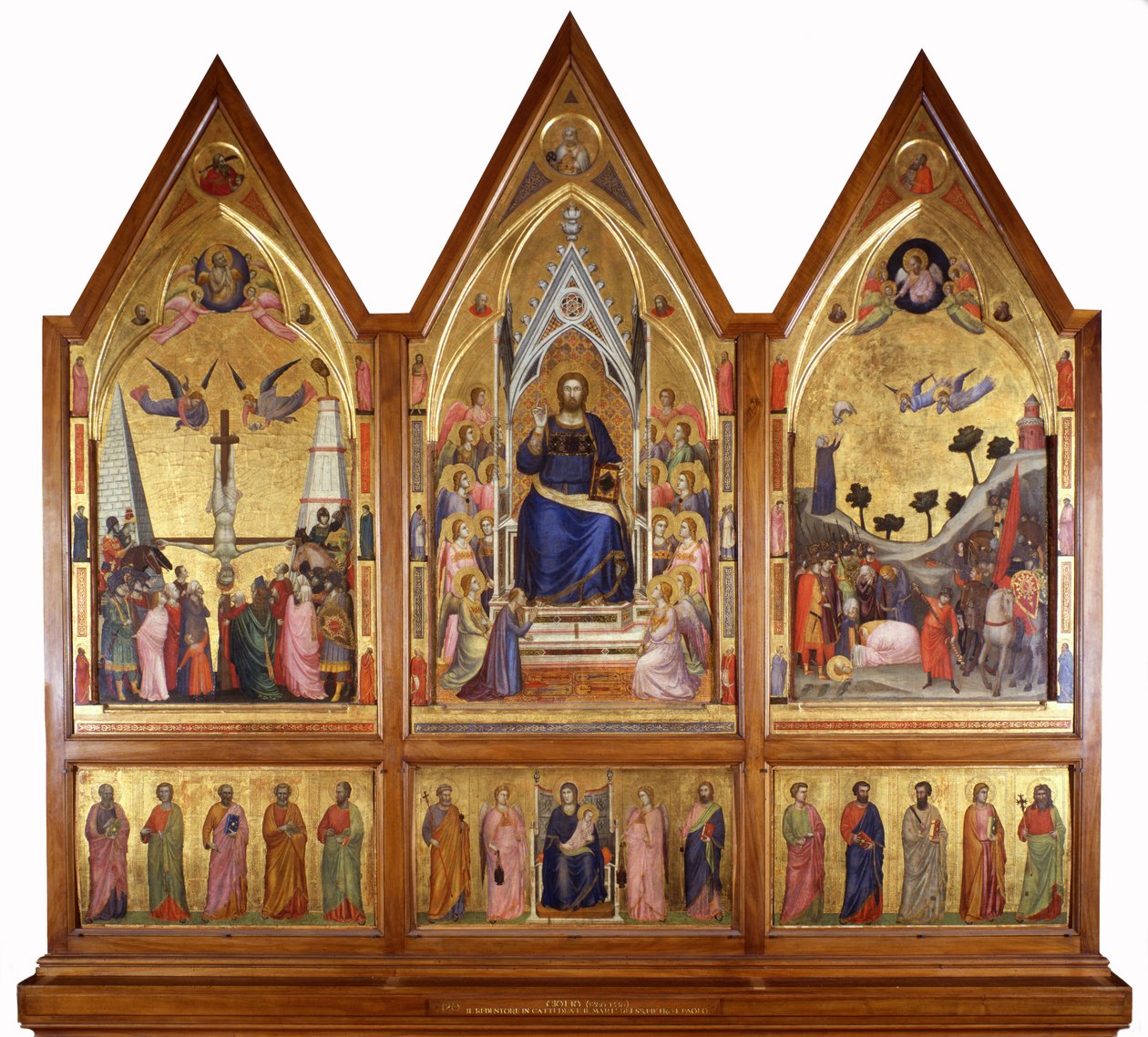 Het Stefaneschi-drieluik, ca. 1320 door Giotto di Bondone