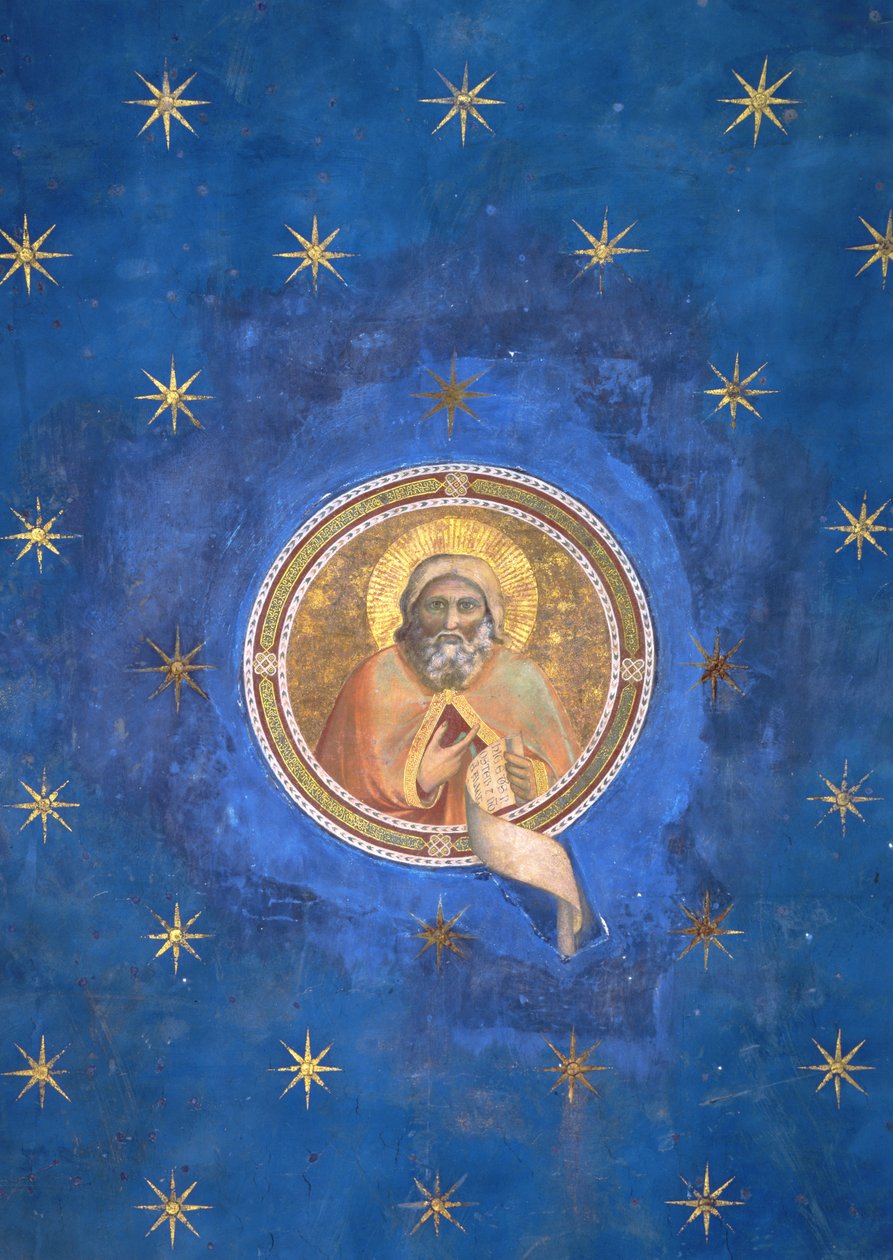Baruch, van het plafondgewelf door Giotto di Bondone