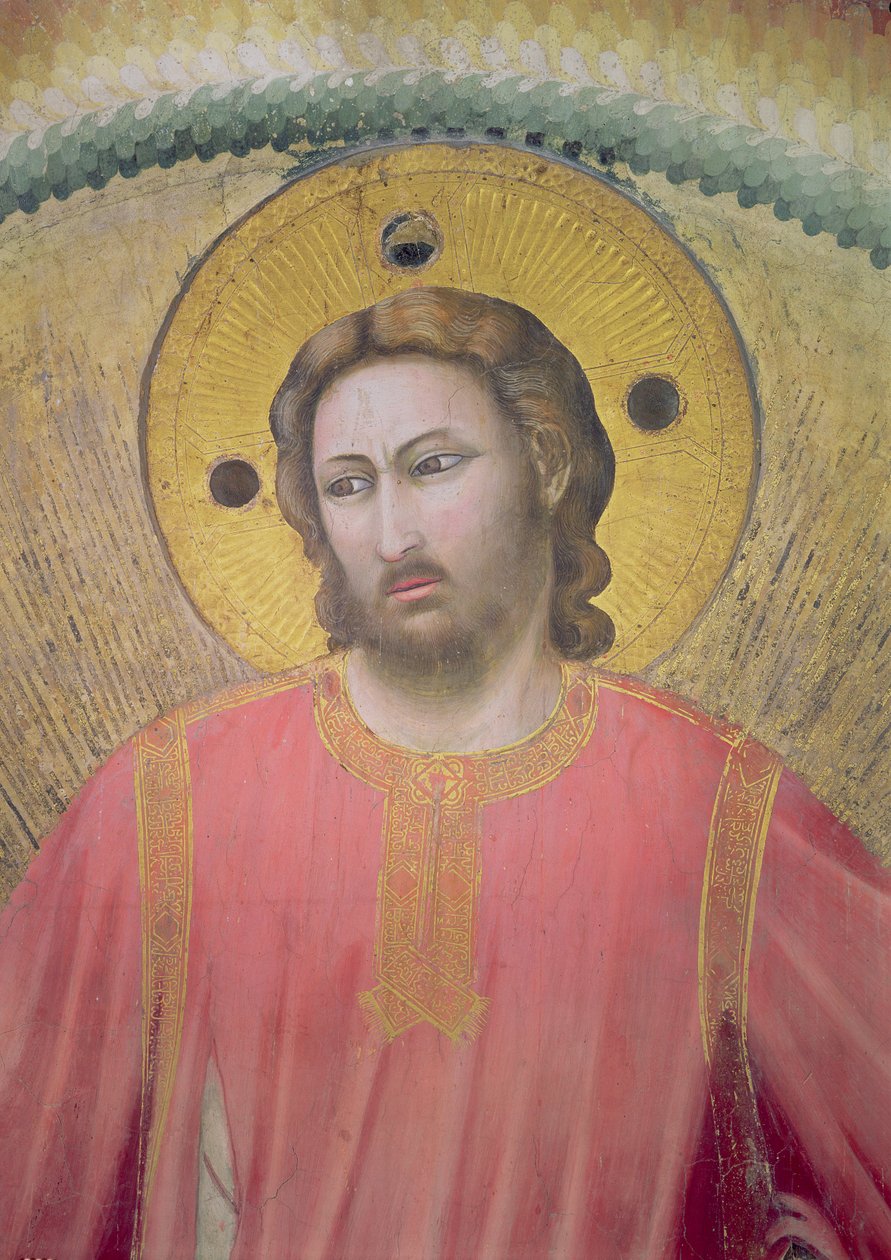 Het Laatste Oordeel, c.1305 (detail) door Giotto di Bondone
