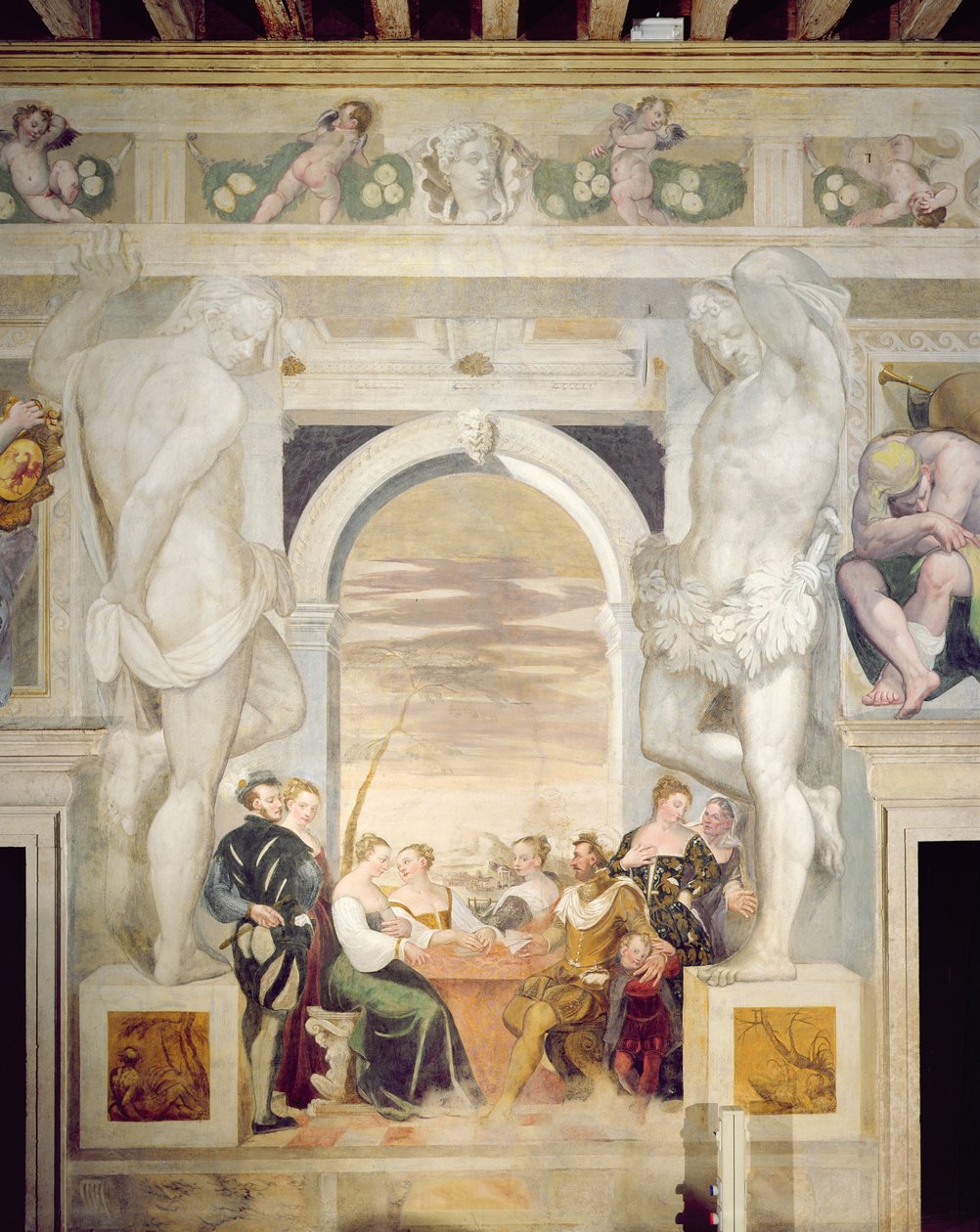 Het Kaartspel door Giovanni Antonio Fasolo