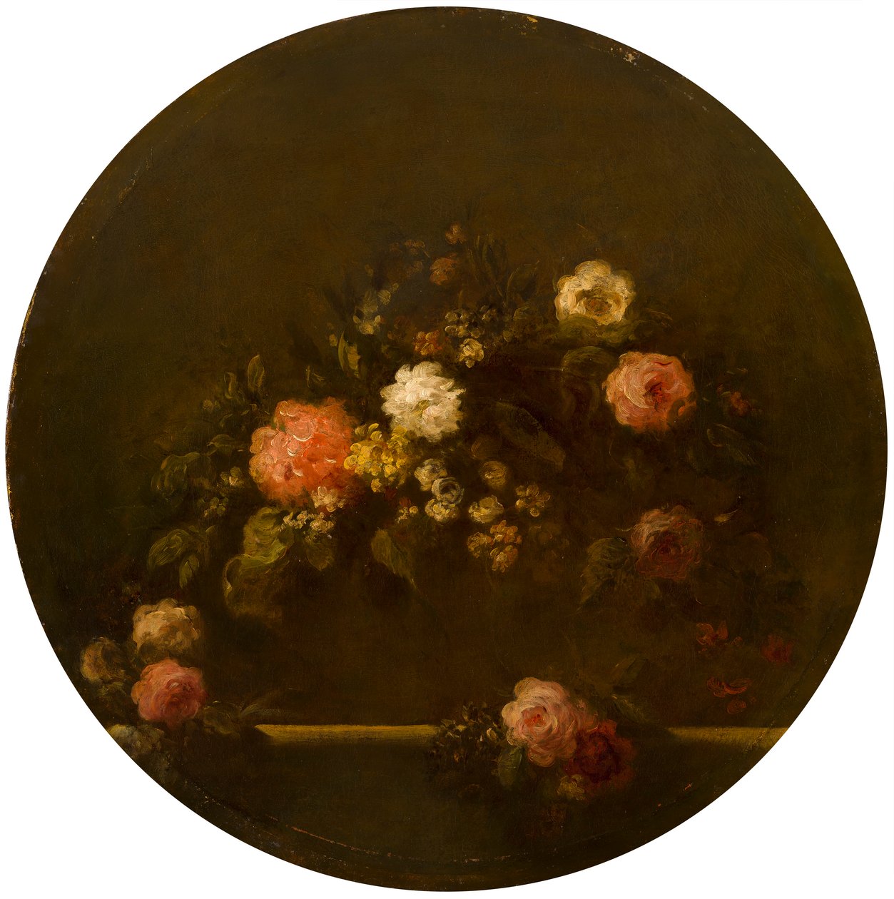 Bloemen in een vaas door Giovanni Antonio Pellegrini