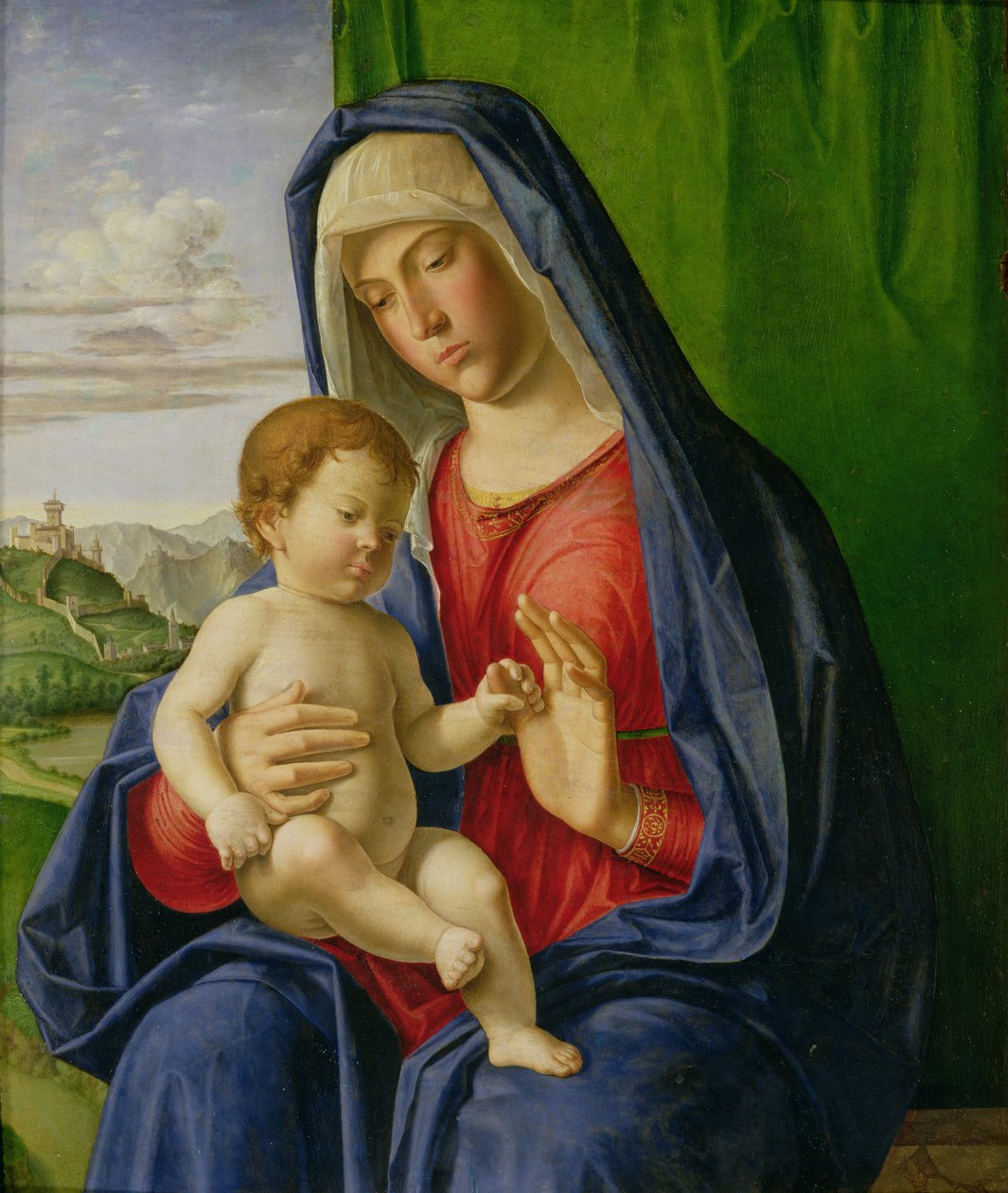 Madonna en Kind, 1490s door Giovanni Battista Cima da Conegliano
