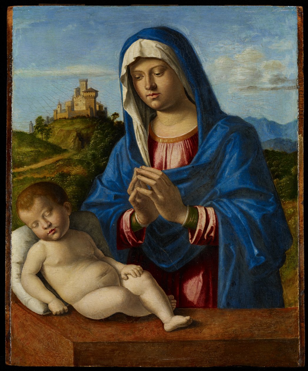 Madonna en Kind door Giovanni Battista Cima da Conegliano