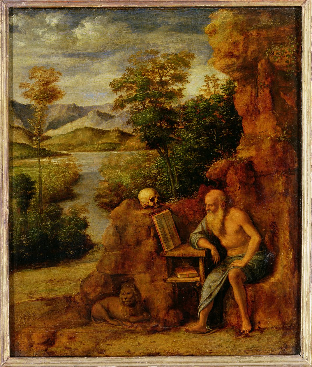 Sint Hiëronymus, ca. 1500 door Giovanni Battista Cima da Conegliano