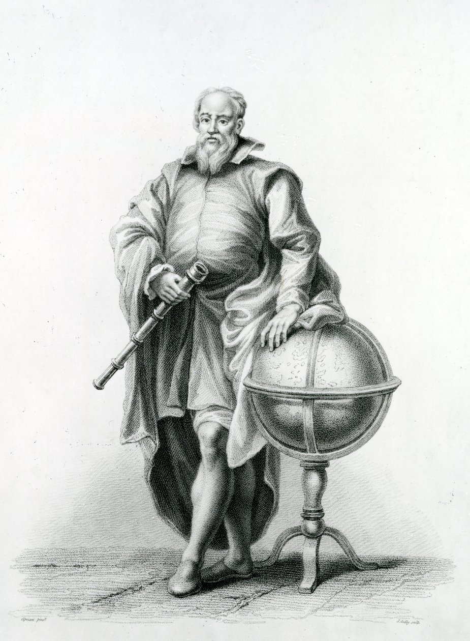 Portret van Galileo Galilei (1564-1642), 1815 door Giovanni Battista Cipriani