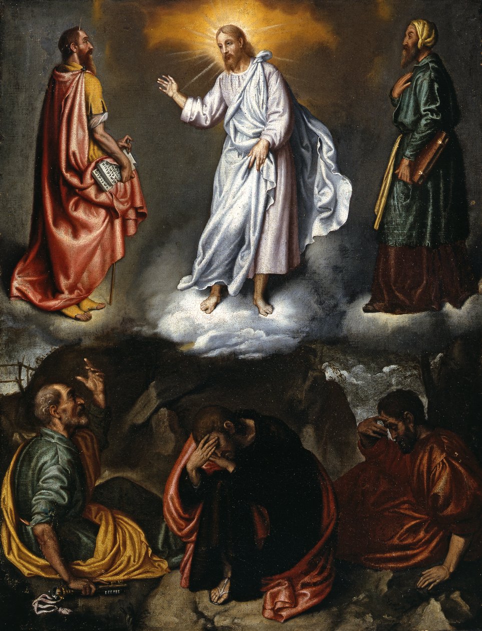 De transfiguratie door Giovanni Battista Moroni